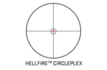 Image of SIG SAUER Whiskey5 1-5x20 1in Tube Hunting Rifle Scope w/CirclePlex Illuminated Fiber Dot Reticle, Graphite SOW51002