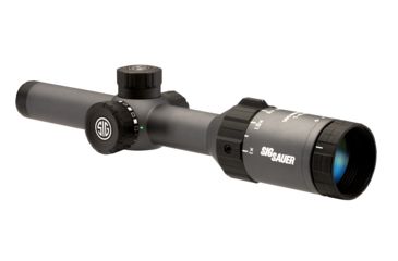 Image of SIG SAUER Whiskey5 1-5x20mm Rifle Scope, 1in, QuadPlex Reticle, Graphite, SOW51003