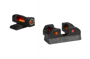 Image of SIG SAUER X-RAY1 Enhanced Day Sight Set, No 6 Red Front, No 8 Red Rear, No 8 Black Rear, Round Notch SOX11016