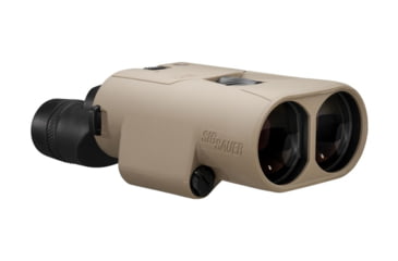 Image of SIG SAUER ZULU6-HDX 16x50mm Schmidt-Pechan Prism PRO Image Stabilized Binocular, FDE, SOZ6WP1650