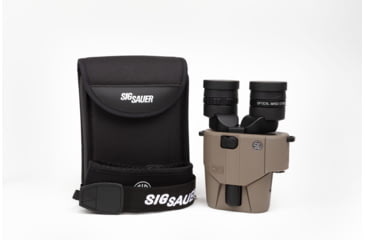 Image of SIG SAUER ZULU6 HDX OIS 10x30mm Schmidt-Pechan Prism Binocular, FDE, SOZ6WP10