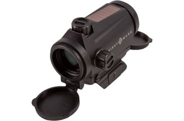 Image of SightMark 1x-28mm Element Mini Solar Red Dot, Red, 3 MOA Dot, 1 MOA, Black, SM26041