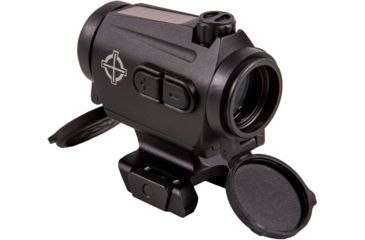 Image of SightMark 1x-28mm Element Mini Solar Red Dot, Red, 3 MOA Dot, 1 MOA, Black, SM26041