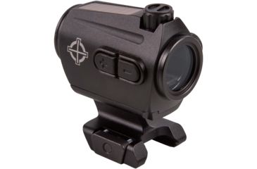 Image of SightMark 1x-28mm Element Mini Solar Red Dot, Red, 3 MOA Dot, 1 MOA, Black, SM26041