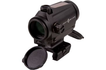 Image of SightMark 1x-28mm Element Mini Solar Red Dot, Red, 3 MOA Dot, 1 MOA, Black, SM26041