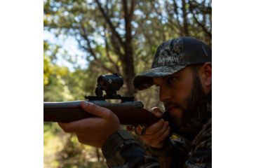 Image of SightMark 1x-28mm Element Mini Solar Red Dot, Red, 3 MOA Dot, 1 MOA, Black, SM26041