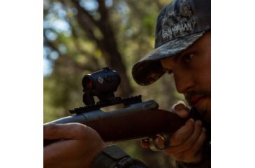 Image of SightMark 1x-28mm Element Mini Solar Red Dot, Red, 3 MOA Dot, 1 MOA, Black, SM26041