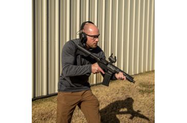 Image of SightMark 1x-28mm Element Mini Solar Red Dot, Red, 3 MOA Dot, 1 MOA, Black, SM26041