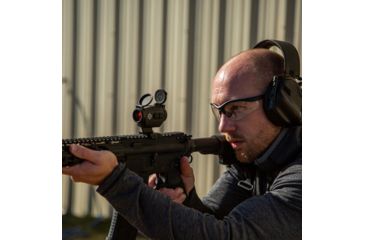 Image of SightMark 1x-28mm Element Mini Solar Red Dot, Red, 3 MOA Dot, 1 MOA, Black, SM26041