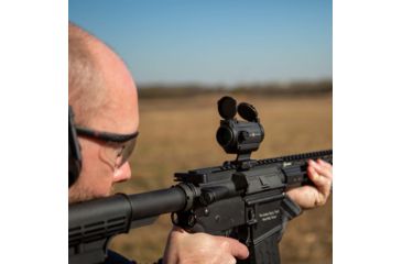 Image of SightMark 1x-28mm Element Mini Solar Red Dot, Red, 3 MOA Dot, 1 MOA, Black, SM26041