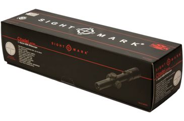 Image of SightMark Citadel Rifle Scope, 1-10x24mm, 30mm Tube, Second Focal Plane, HDR Red Illuminated Reticle, Matte, Black, SM13138HDR