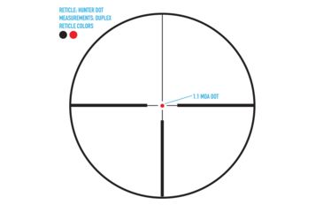 Image of SightMark Core HX 3-12x56 HDR - Hunter Dot Reticle SM13080HDR