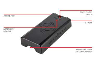 Image of SightMark Sightmark Quick Detach Battery Pack, Black, SM28003