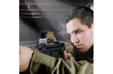 Image of Sightmark Ultra Shot M-Spec LQD Reflex Sight, 65 MOA Circle Dot, Dark Earth, SM26034DE
