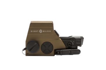Image of Sightmark Ultra Shot M-Spec LQD Reflex Sight, 65 MOA Circle Dot, Dark Earth, SM26034DE