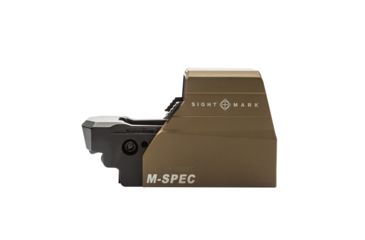 Image of Sightmark Ultra Shot M-Spec LQD Reflex Sight, 65 MOA Circle Dot, Dark Earth, SM26034DE