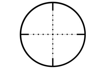 Image of Sightmark Triple Duty 10-40x56mm Rifle Scope, Matte Black, Mil-Dot Illum Dot Reticle - SM13018MDD