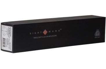 Image of Sightmark Triple Duty 6-25x56 Waterproof 35mm Rifle Scope, Matte Black, Mil-Dot Dot Reticle - SM13019MDD