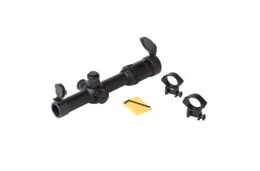 Image of Sightmark Triple Duty M4 1-6x24 Rifle Scopes, 30 mm Tube, Second Focal Plane, Circle Dot Duplex Reticle, Black, SM13021CD