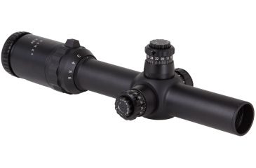 Image of Sightmark Triple Duty M4 1-6x24 Rifle Scopes, 30 mm Tube, Second Focal Plane, Illuminated Red Circle Dot Duplex Reticle, Black, SM13021CDX