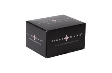 Image of Factory DEMO Sightmark Ultra Dual Shot 1x24mm 4 Pattern MOA Reticle Pro Spec NV QD Red Dot Sight, Black, SM14003-DEMO