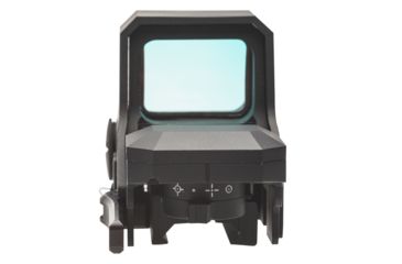 Image of SightMark Ultra Shot Open 1x 33x24mm Reflex Red Dot Sight (A-Spec), 5 MOA dot, 3 MOA dot with 50 MOA circle, 3 MOA dot with 50 MOA crosshair, 3 MOA dot with 30 MOA circle/crosshair (subtensions total 50 MOA) Black, SM26032