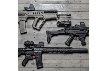 Image of SightMark Ultra Shot Open 1x 33x24mm Reflex Red Dot Sight (A-Spec), 5 MOA dot, 3 MOA dot with 50 MOA circle, 3 MOA dot with 50 MOA crosshair, 3 MOA dot with 30 MOA circle/crosshair (subtensions total 50 MOA) Black, SM26032