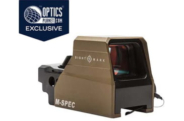 Image of Sightmark Ultra Shot M-Spec LQD Reflex Sight, 65 MOA Circle Dot, Dark Earth, SM26034DE