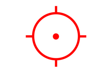 Image of Sightmark Ultra Shot M-Spec LQD Reflex Sight, 65 MOA Circle Dot, Black, SM26034