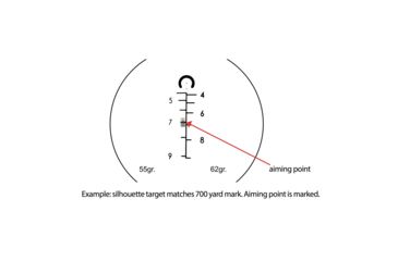 Image of OpticsPlanet Exclusive Refurbished, Sightmark Wolfhound 3x24 HS-223 Prismatic Weapon Red Dot Sight, Black, SM13025