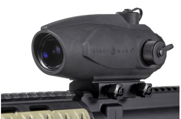 Image of OpticsPlanet Exclusive Refurbished, Sightmark Wolfhound 3x24 HS-223 Prismatic Weapon Red Dot Sight, Black, SM13025