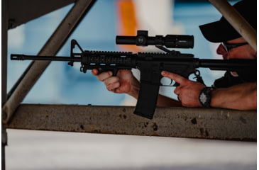 Image of Sightron S-TAC 1-6X 24mm Rifle Scope, 30mm Tube, Second Focal Plane, IR AR1 Reticle, Matte Black, 26022