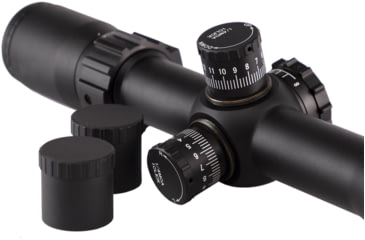 Image of Sightron S-TAC Rifle Scope, 4-20x50mm, 30mm Tube, Second Focal Plane, Duplex Reticle, Matte, Black, 26014
