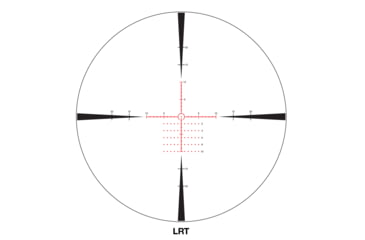 Image of Sightron S6 Rifle Scope, 1-6x24mm, 30mm Tube, First Focal Plane, LRT IR Reticle, Matte Black, Small, 66001