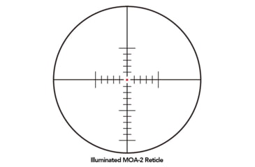 Image of Sightron SIII PLR Rifle Scope, 10-50x60mm, Zero Stop, MOA-2 24X IR Reticle, Black, Medium, 28010