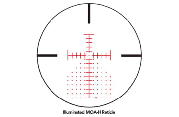Image of Sightron SIII PLR Rifle Scope, 8-32x56mm, Zero Stop, MOA-H 24X IR Reticle, Black, Medium, 28004