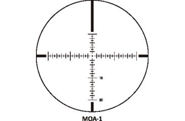Image of Sightron SIII Rifle Scope, 10-50x60mm, 30mm Tube, LR MOA-1 Reticle, Black, Medium, 25208