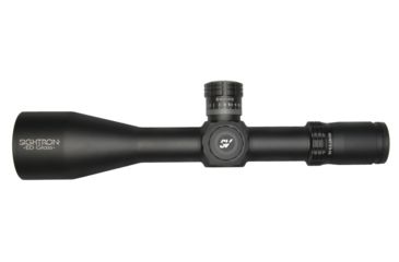 Image of Sightron SVSSED Rifle Scope, 4.5-24x56mm, 34mm Tube, First Focal Plane, Illuminated Mil Hash-H Reticle, Black, Medium, 27009