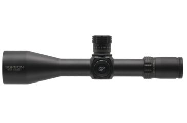 Image of Sightron SVSSED Rifle Scope, 4.5-24x56mm, 34mm Tube, First Focal Plane, Illuminated Mil Hash-H Reticle, Zero Stop, Black, Medium, 27010