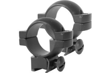 Image of Simmons Rifle Scope 1in Rings, .22 Medium, Matte Black 49169