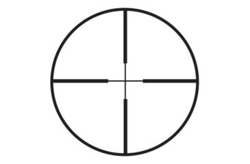 Image of Simmons ProTarget 3-12x40 .17 HMR Turrets Truplex Reticle Rifle Scope, Matte Black 533124