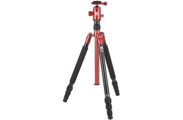 Image of Sirui T-004x Tripod With C-10S Ball Head, Red SUT004RX