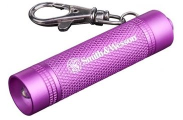 Image of Smith &amp; Wesson Galaxy Ray Personal LED Flashlight, Pink AL Body, White LED 110200