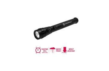 Image of Smith &amp; Wesson Powertech Galaxy 6 Flashlight, Black body, 3 White LED, 3 Red LED 110242