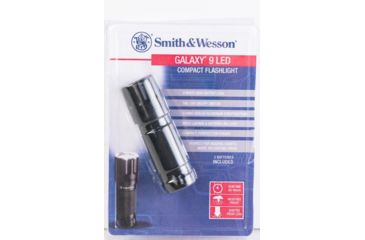 Image of Smith &amp; Wesson Powertech Galaxy 9 LED Flashlight, Black body, 9 White LED, 110204