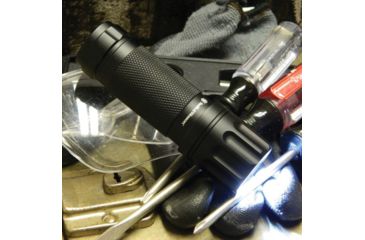Image of Smith &amp; Wesson Powertech Galaxy 9 LED Flashlight, Black body, 9 White LED, 110204