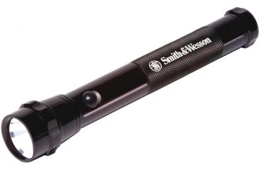 Image of Smith &amp; Wesson Power tech 2AA Aluminum Flashlights with Xenon Bulb, Color Finish Smith &amp; Wesson Powertech 2AA Aluminum Flashlight - Black Finish