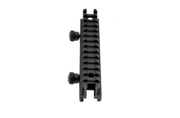 Image of Sniper 1.22 in High Profile Riser Rifle Scope Mount - 13 Picatinny Slots, Black MRSLH