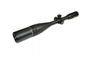 Image of Sniper 4-16x50mm Rifle Scope w/ Front AO Adjustment, RGB Tri-Illumination Mil Dot / Heavy Duty Ring Mount, Black LT4-16X50AOL