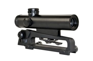 Image of Sniper Grunt 4x20mm Compact Rifle Scope w/ AR Carry Handle Mount, Dual Illumination Duplex Mil-Dot Reticle, 34mm Tube, Black LT4X20L